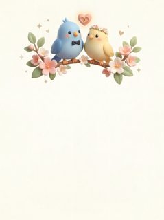 wedding bird card