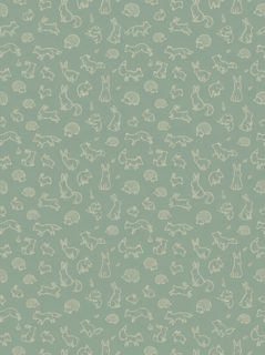 woodland animal pattern