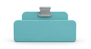cyan id badge