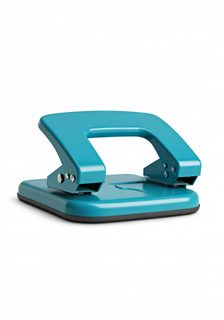cyan paper puncher