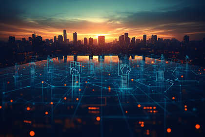 Cybernetic Cityscape