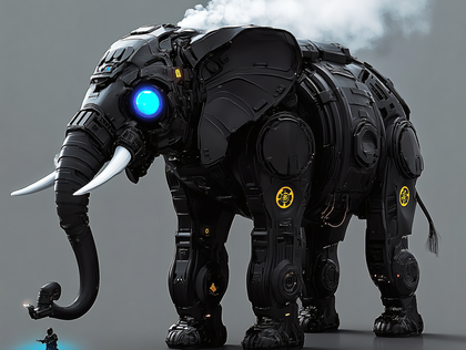 Cybernetic Elephant Mech
