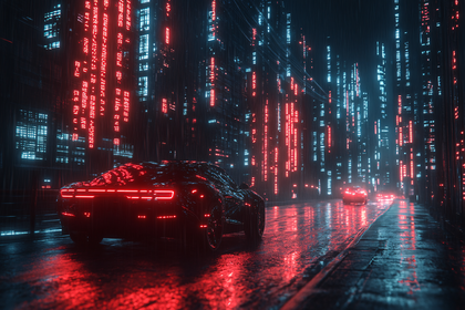 Cyberpunk City Drive