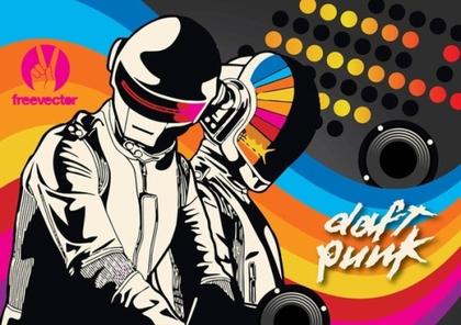 Daft Punk Free Vector
