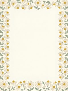 daisy floral border