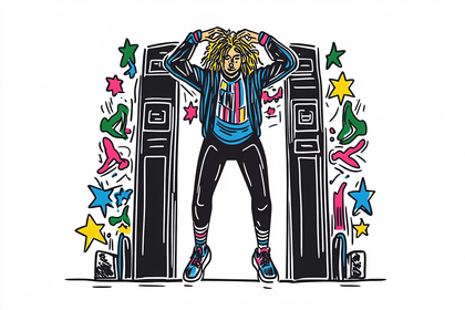 Dancer with Speakers