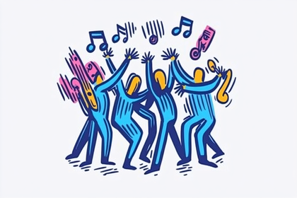 Dancing to the Music