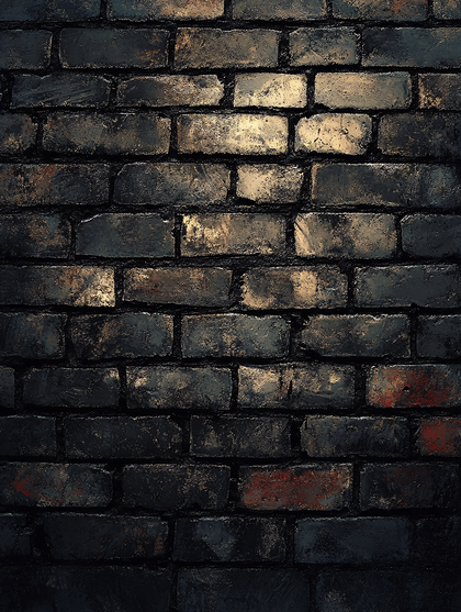 Dark Brick Wall Texture