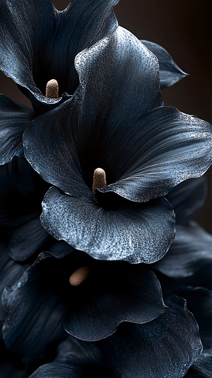 Dark Calla Lilies