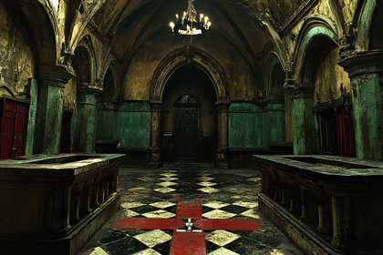 Dark Crypt Interior