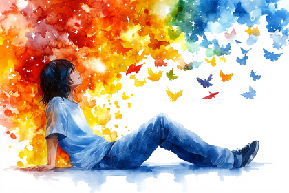 Daydreaming in Watercolor