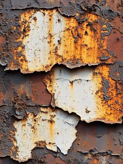 Decayed Metal Surface