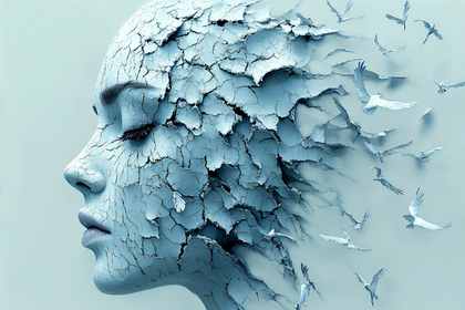 Decaying Face and Birds of Freedom
