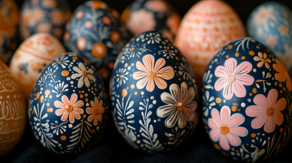 Decorated Easter Eggs