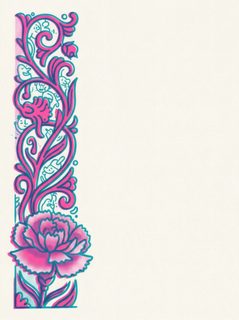 floral-carnation-border