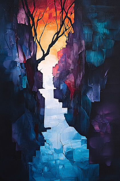 Deep Canyon Sunset
