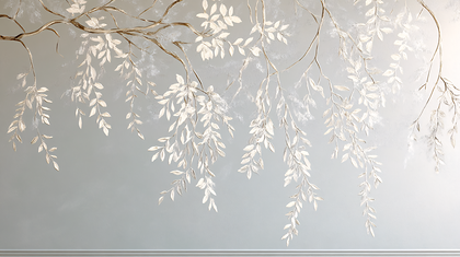Delicate Botanical Wall Mural