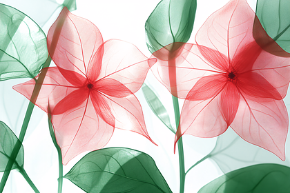 Delicate Fabric Flowers