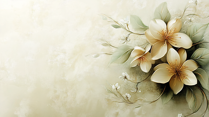 Delicate Floral Still Life