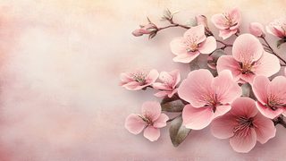 Delicate Pink Blossom Arrangement