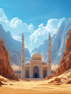 Desert Mosque Serenity