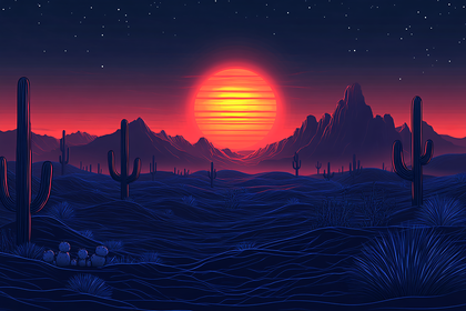 Desert Sunset