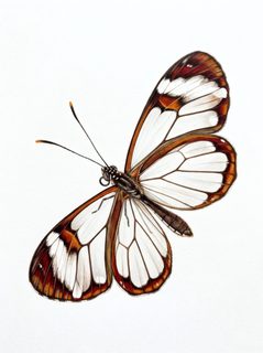 glasswing-butterfly-illustration