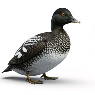 harlequin duck portrait