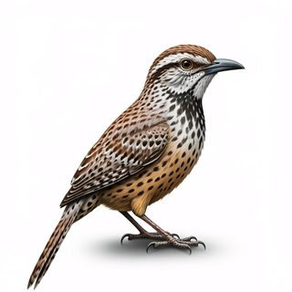 spotted thrush illustration