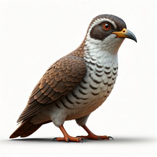 striated falcon illustration