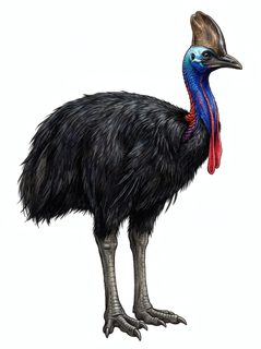 cassowary bird illustration
