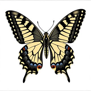 swallowtail butterfly illustration