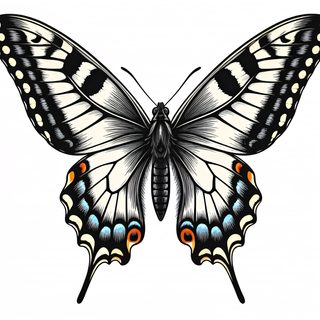 swallowtail butterfly illustration