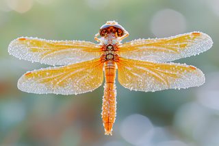 Dew-Kissed Dragonfly