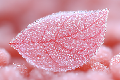 Dew Kissed Leaf