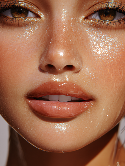 Dewy Skin Close-up