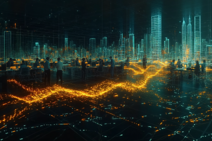 Digital Cityscape Data Flow