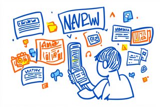 Digital Communication Doodle
