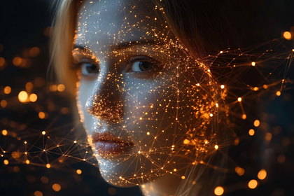 Digital Connection: Human Face