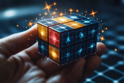 Digital Cube Puzzle