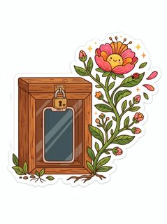 digital detox sticker