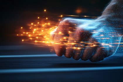 Digital Fist Punch