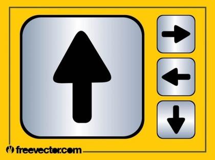 Direction Icons Free Vector