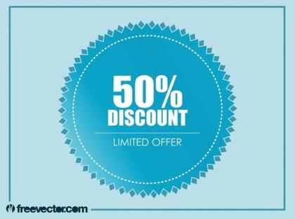 Discount Badge Free Vector