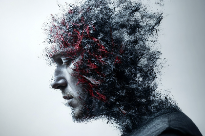Dissolving Man