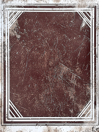 Distressed Brown Texture Frame