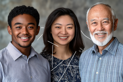 Diverse Group Smiling