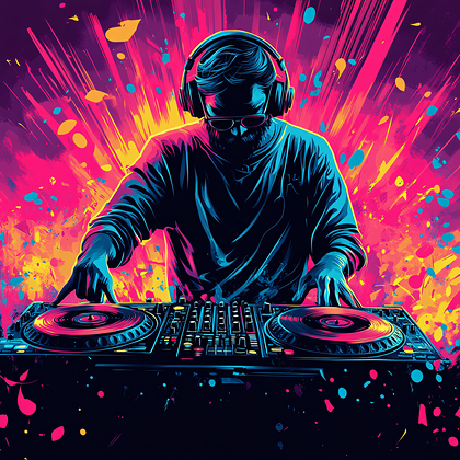 DJ Performing