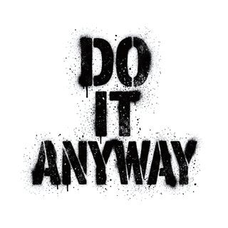spray paint slogan