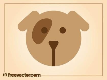 Dog Icon Free Vector